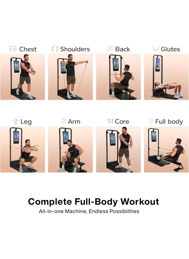 Speediance Gym Monster 2 Smart Home Gym, Upgraded AI-Powered Home Workout Machine, Multi-Functional Smith Machine, Full Body Strength Training Fitness Equipment, All-in-One Workout Station  - Image 4