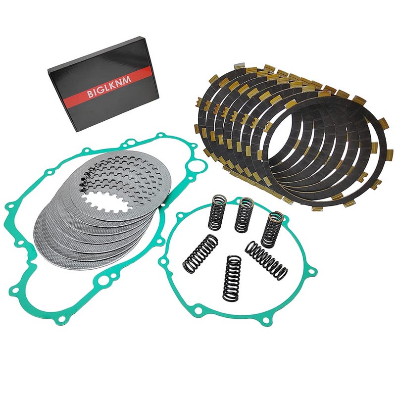 طقم ق clutch كبير من BIGLKNM مع لوحات احتكاك وحشية متوافقة مع ياماها YFZ 450 YFZ450 YFZ450SE YFZ450SP YFZ450SP2 YFZ450V 2004-2009