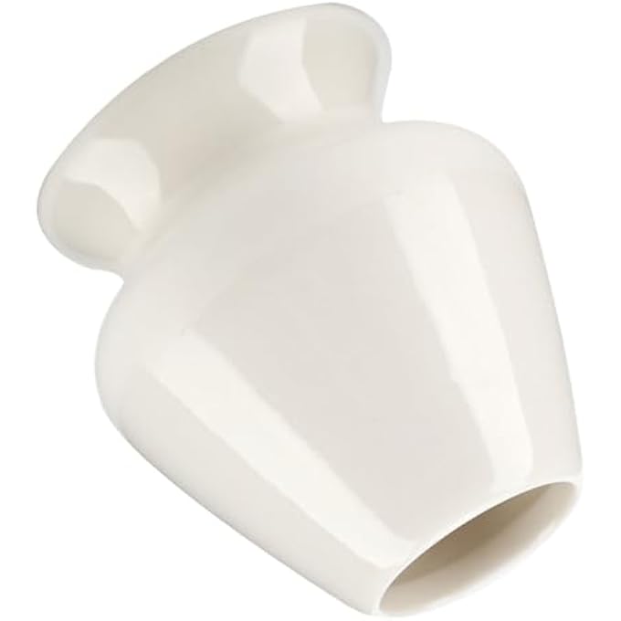 RIZGHWOY Ceramic Whisk Stand Holder Prevents Bending Shape Of Bamboo Whisk For Tea Set Accessories Tea Lover White - Image 3