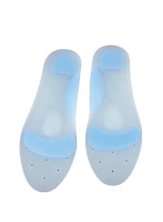 AID PLUS Ark High Silicone Insoles (Xxl) – Premium Arch Support And Comfort For Larger Feet, 60821