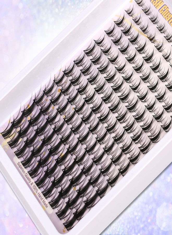 Himirell Clear Lash Clusters Manga Eyelash Clusters Anime Cluster Eyelash Extensions Clusters Lashes Natural Look Eyelashes Fairy Lash Clusters Manga Individual Lashes (8-16) mm - Image 5