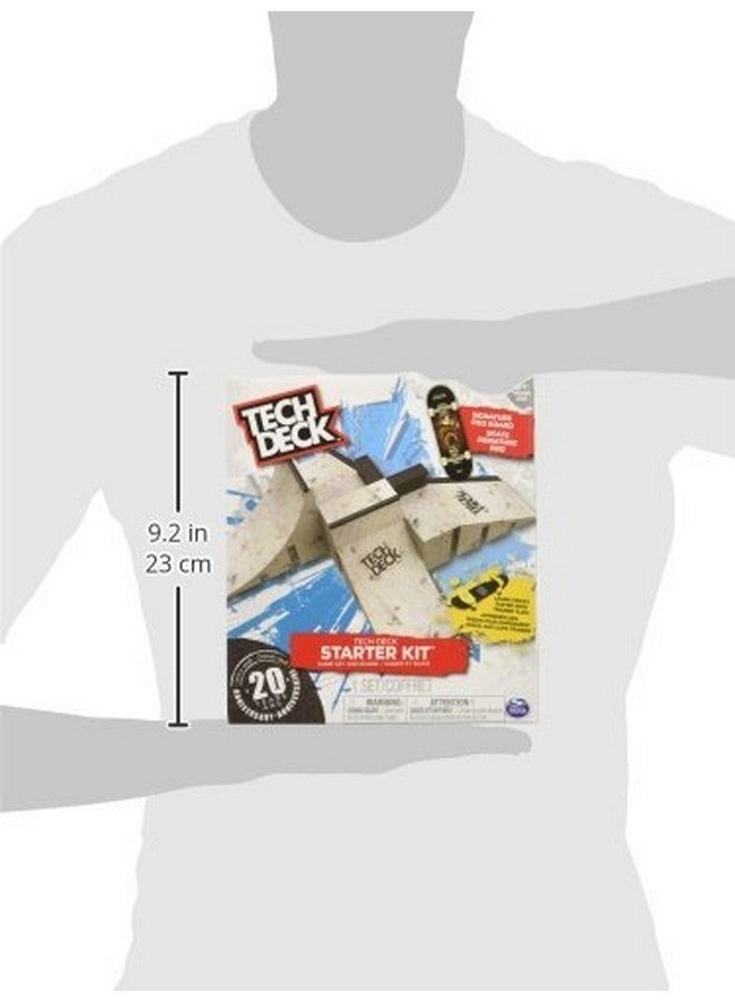 TECH DECK Starter Kit, Customizable Ramp Set with Exclusive Pro Fingerboard and Trainer Clips, Kids Toys for Boys and Girls Ages 6 and up - Image 3