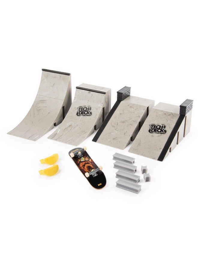 TECH DECK Starter Kit, Customizable Ramp Set with Exclusive Pro Fingerboard and Trainer Clips, Kids Toys for Boys and Girls Ages 6 and up - Image 5