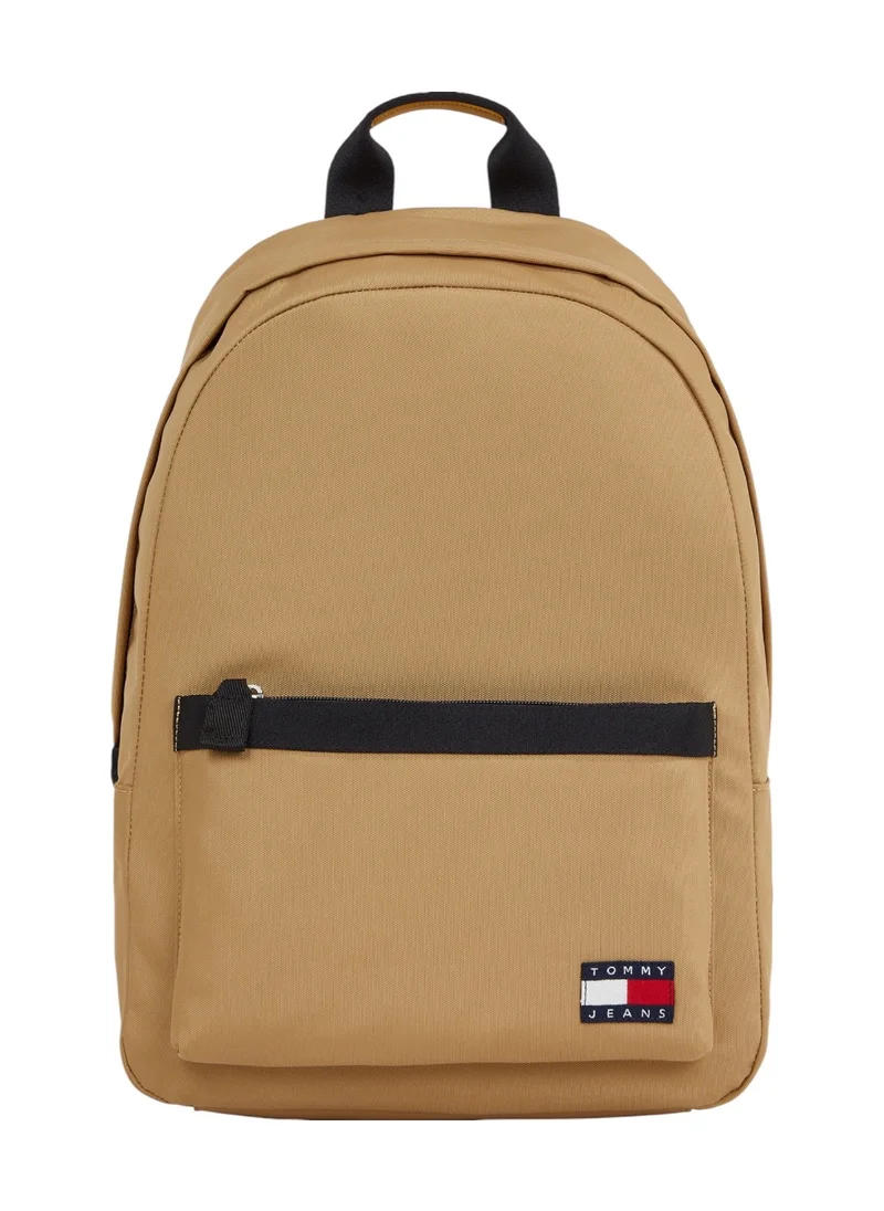 TOMMY JEANS Men's Essential Dome Backpack - Polyester, Beige