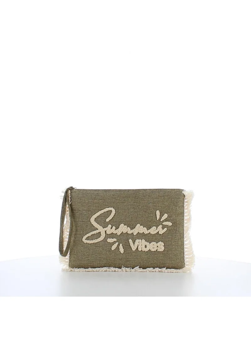 مارينا جالانتي Marina Galanti Martis Fabric Beauty Case - Olive