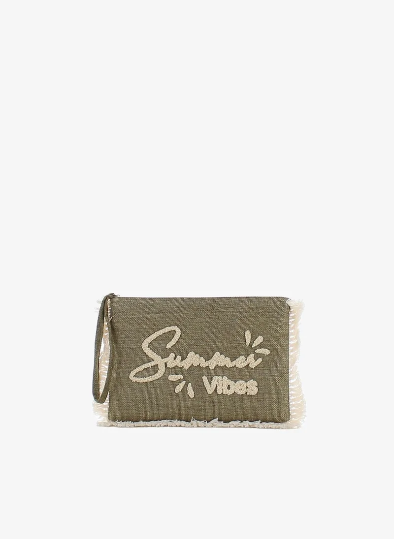 Marina Galanti Marina Galanti Martis Fabric Beauty Case - Olive