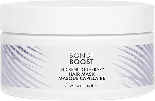 BondiBoost Thickening Therapy Volumising Hair Mask AloeBased Deep Treatment with Hyaluronic Acid Biotin Vegan Collagen for Thicker Healthier Hair Vegan CrueltyFree 200ml - Image 1