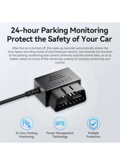 AZDOME AZDOME 2024 OBD03 Hardwire Easy connect Kit 24 Hours Parking Hard Wire12V-24V to 5V  - Image 3