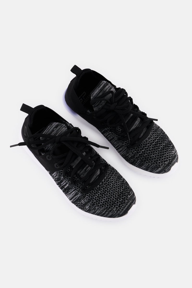SELECTED Women W Felix SP2 Lace Up Sneaker Shoes With Three Pair Socks, Grey - Image 2