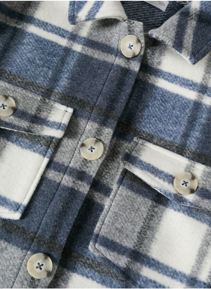 MANGO - Youth Checked Shirt - Image 1
