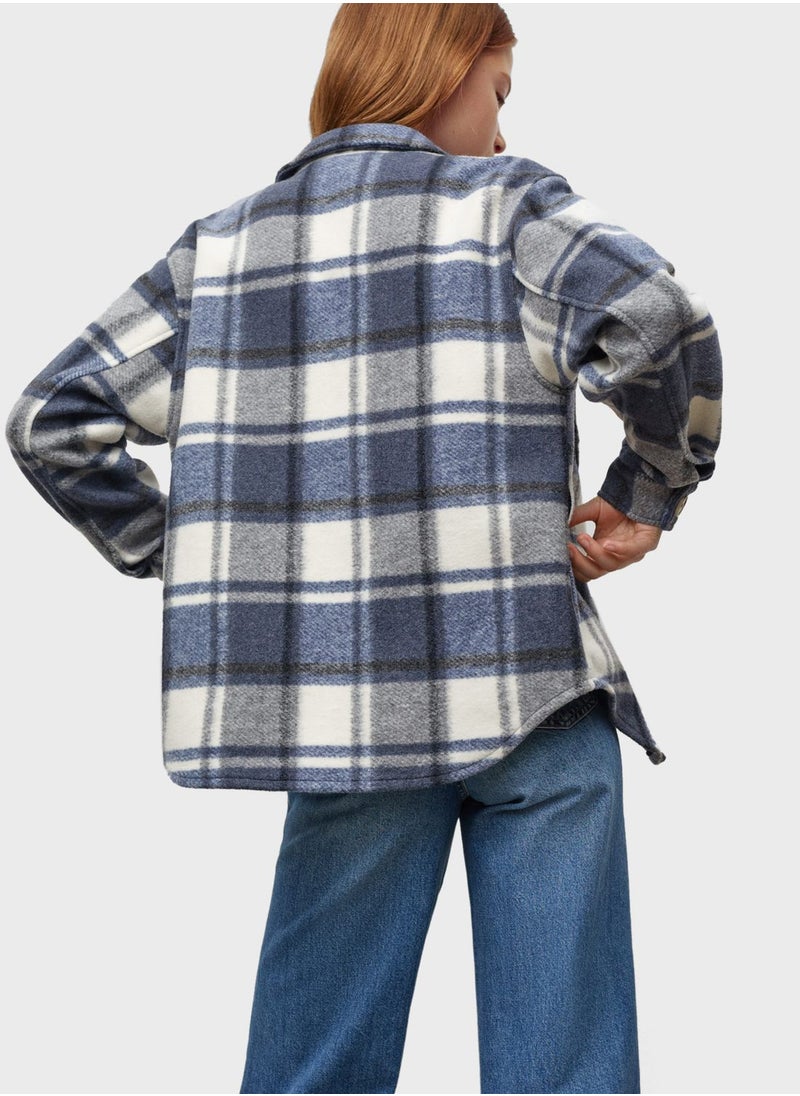MANGO - Youth Checked Shirt - Image 1