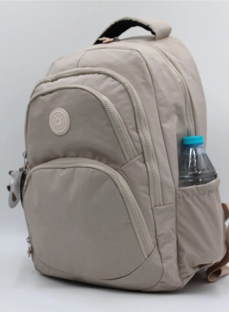 بيفيتون Crinkle Water Resistant Fabric Large Size Backpack Travel and School Bag / 2100