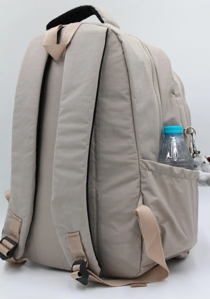 بيفيتون Crinkle Water Resistant Fabric Large Size Backpack Travel and School Bag / 2100