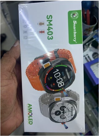 SM 403 Smart Watch with 2.2-Inch Large HD Touchscreen | SIM Card Support for Standalone Calling | Built-in Camera | Call, Message & App Notifications | Fitness & Activity Tracker | Long Battery Life | Stylish Unisex Design for Men & Women | Bluetooth Smartwatch Compatible with Android & iOS - pzsku/Z3A930621E762490277A3Z/45/1751204845/d25e96ad-b755-42e6-b2c6-7589b55ee158