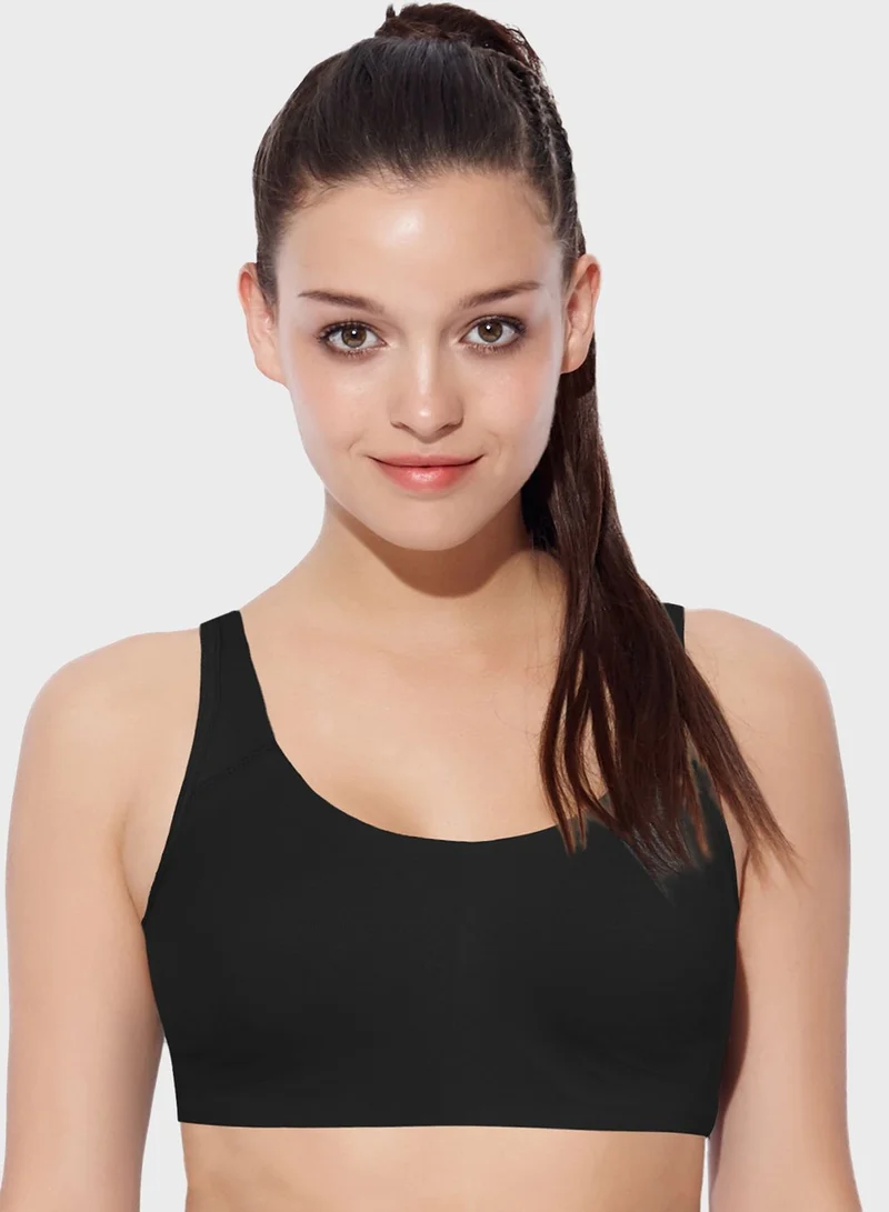 enamor Low Impact Cotton Sports Bra