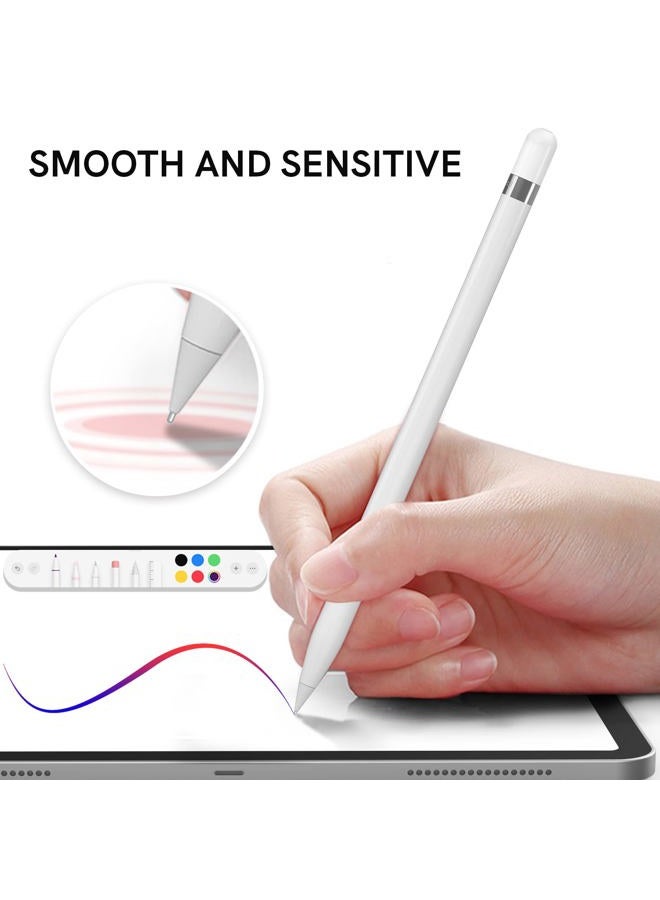 Delidigi Pencil Tips for Apple Pencil 2nd 1st Gen, Apple Pencil Pro & USB-C, Upgraded Metal Wear-Resistant Pen Like Tips, Fine Point Precise Control Tips for Apple Pencil - Image 5