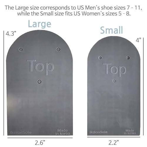 BalanSole Adjustable Leg Length Discrepancy Heel Lifts Inserts Insoles (Large) - Image 5