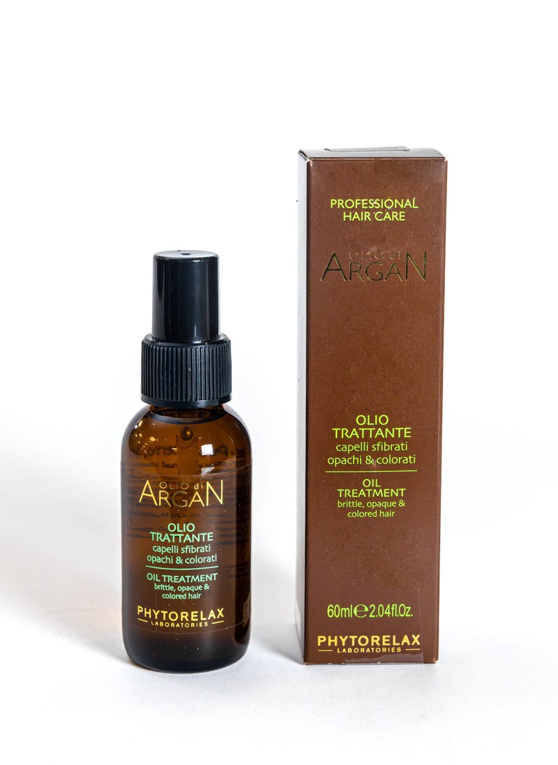 Phytorelax Shine with Healthy, Radiant Hair – Original Italian Argan Oil for Ultimate Repair and Care  - Image 1