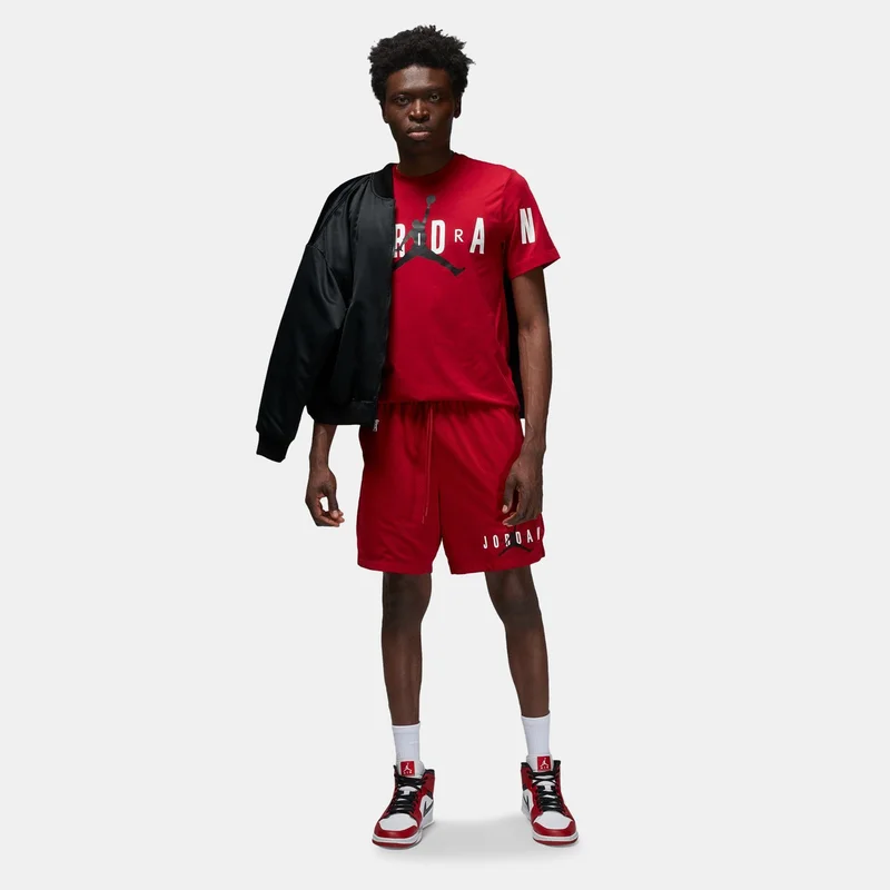 Jordan Red Men's Air Stretch T-Shirt for Men | Best Price UAE