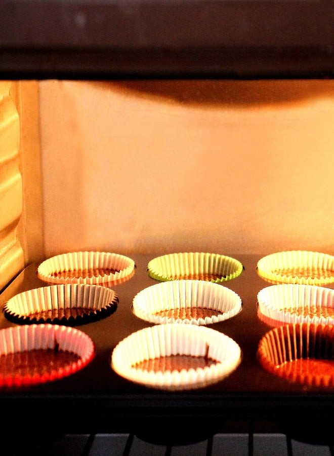 Eoonfirst Standard Size Baking Cups Christmas Day Party Cupcake Liners 200 Pcs (Green) - Image 4