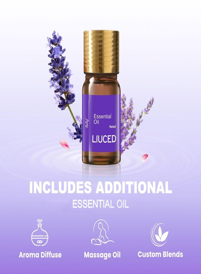 LIUCED Shower Steamers Aromatherapy - 14 Pack Lavender & Rose Shower Bombs and 5ml Natural Lavender Essential Oils, Birthday Day Gifts for Mom Wife, Self Care Stress Relief Gifts for Women Her - Image 2