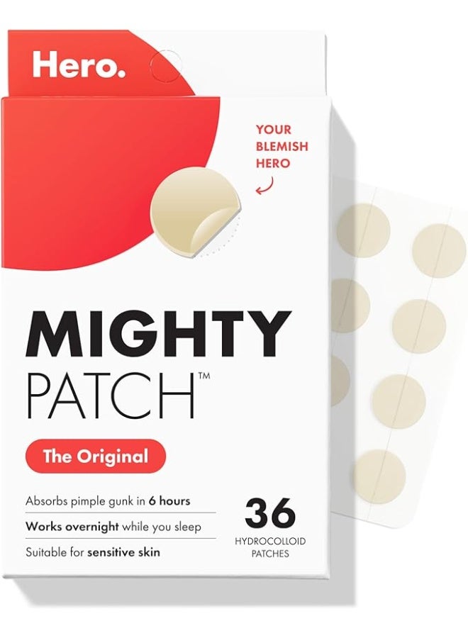 Original - Hydrocolloid Acne Pimple Patch Spot Treatment (36ct) for.