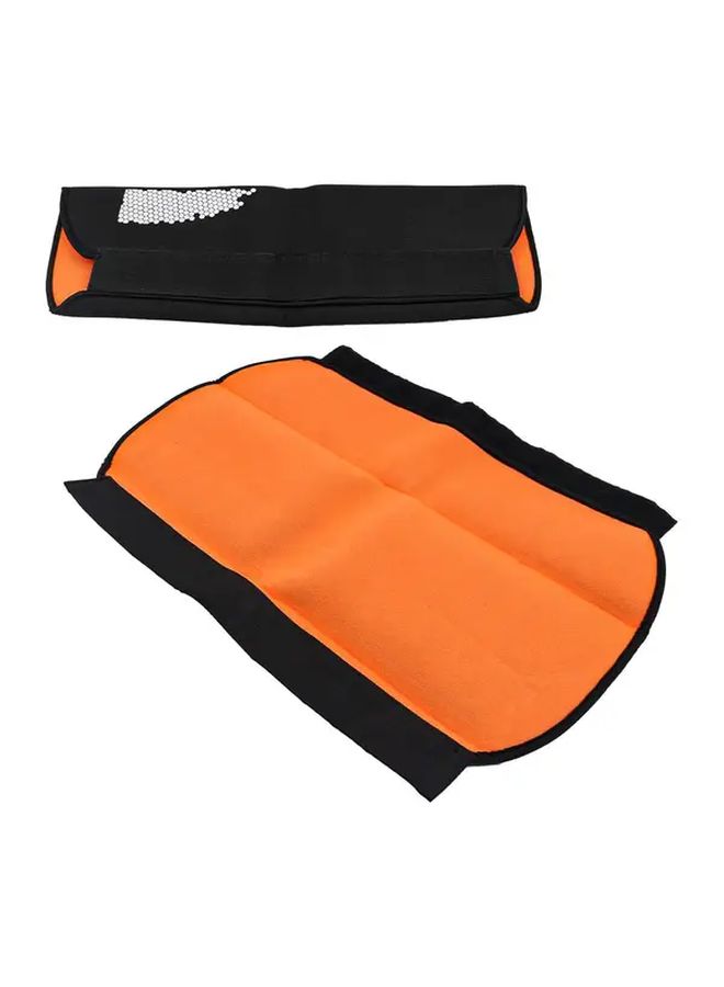Waterproof And Cold Proof Neoprene E Bike Battery Cover Black And Orange Reflective Safety Design For Winter Night Riding Large Tire Bike Compatible Dustproof Protective Case With Hand Wash Care High Visibility Accessory Weather Resistant Material For Outdoor Enthusiasts - Image 5