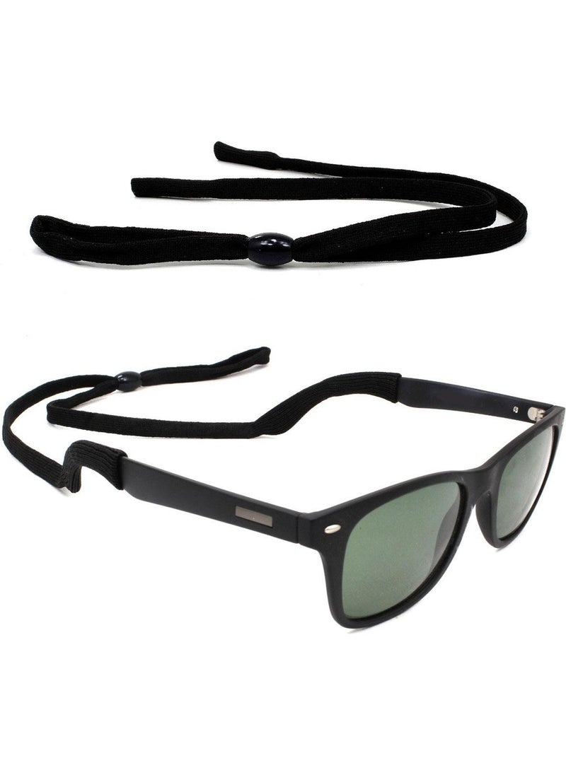 Takı Dükkanı Jewelry Store 2 Pieces Black Sports Sunglasses Eyeglasses Rope  - Image 3