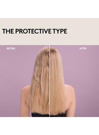 The Protective Type 5-in-1 Heat Protectant 90ml | Travel-Size Multi-Benefit Heat Protection Spray for Smooth Frizz-Free Styling | Shields Hair from Heat Damage Up to 450°F for All Hair Types | Portable Heat Protectant - view 3