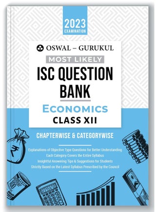 Oswal - Gurukul Economics Most Likely Question Bank for ISC Class 12 Exam 2023 - Chapterwise & Categorywise, New Paper Pattern (MCQs, Case, A&R Based, Previous Years' Board Qs), Answering Tips - pzsku/Z3A93D54C8358744DFD41Z/45/1749823270/fe7b6f96-cf2b-4e6a-b2fc-2ce62729eab0