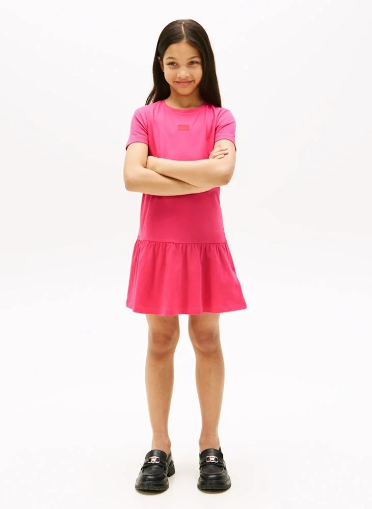 تومي هيلفيغر Kids Flag Tonal Dress