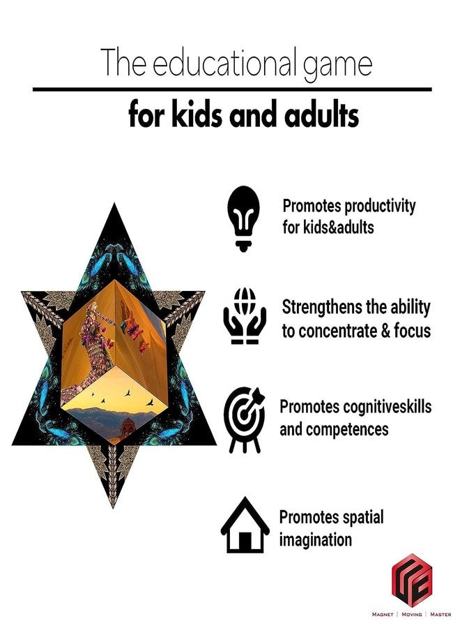 GOPIKRISHNA Shape Shifting Box, Extraordinary 3D Cube, Transforming Cubes Puzzle for Trainning The Brain - Image 5