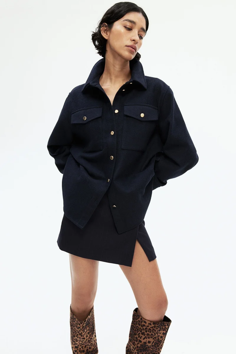 H&M Oversized Shacket