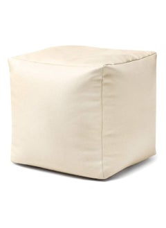 COMFY PVC FOOT CUBE STOOL WITH VIRGIN BEANS FILLING BEIGE - pzsku/Z3A93FFAF25FE014B9B6AZ/45/_/1686298655/1c308650-0c0d-4719-88dd-b35c761fa9d0