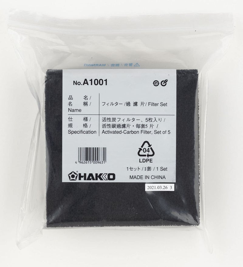 Hakko فلاتر هاكو A1001 لجهاز FA400 / 493 (مجموعة من 5) - Image 2