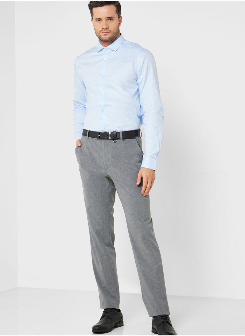 Robert Wood - Dobby Full Sleeve Formal Shirt - Image 1