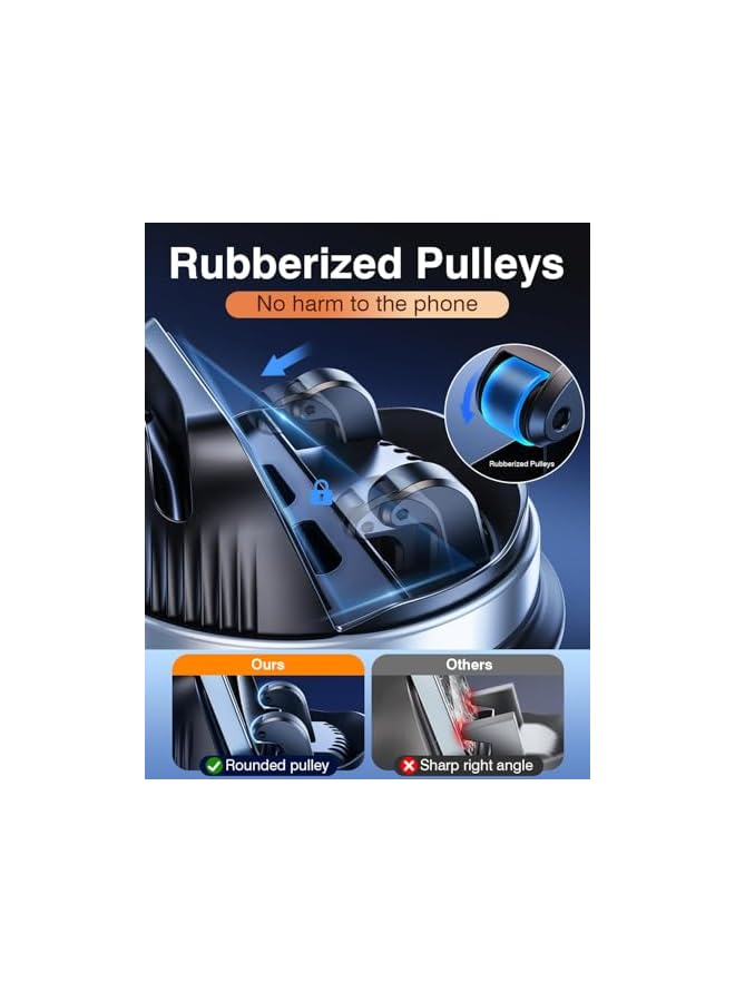 Green Tiger Dashboard Cell Phone Car Mount, Multifunctional Car Dash Mobile Phone Holder, 360 Rotatable Non Slip Mat Universal Car Phone Stand Hands Free, Compatible with iPhone, Samsung, Google, Android - Image 5