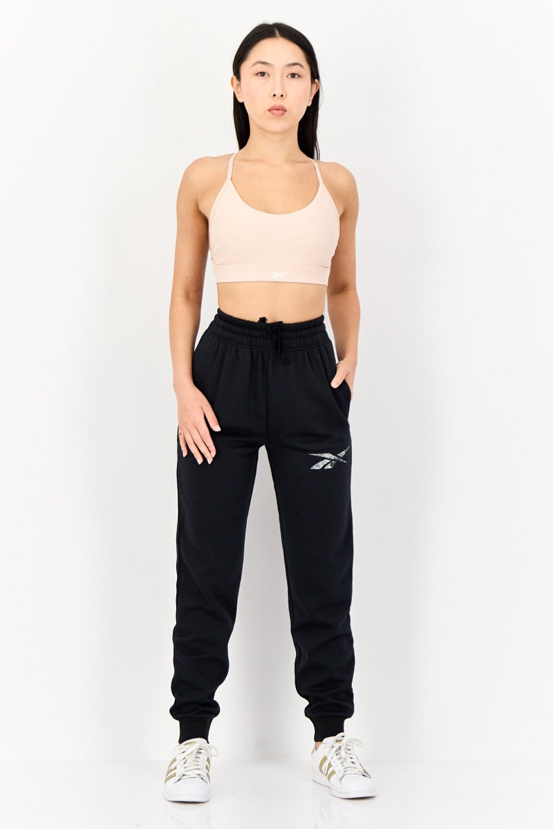 Reebok Women Sportswear Fit Training Track Pants, Black - Image 4