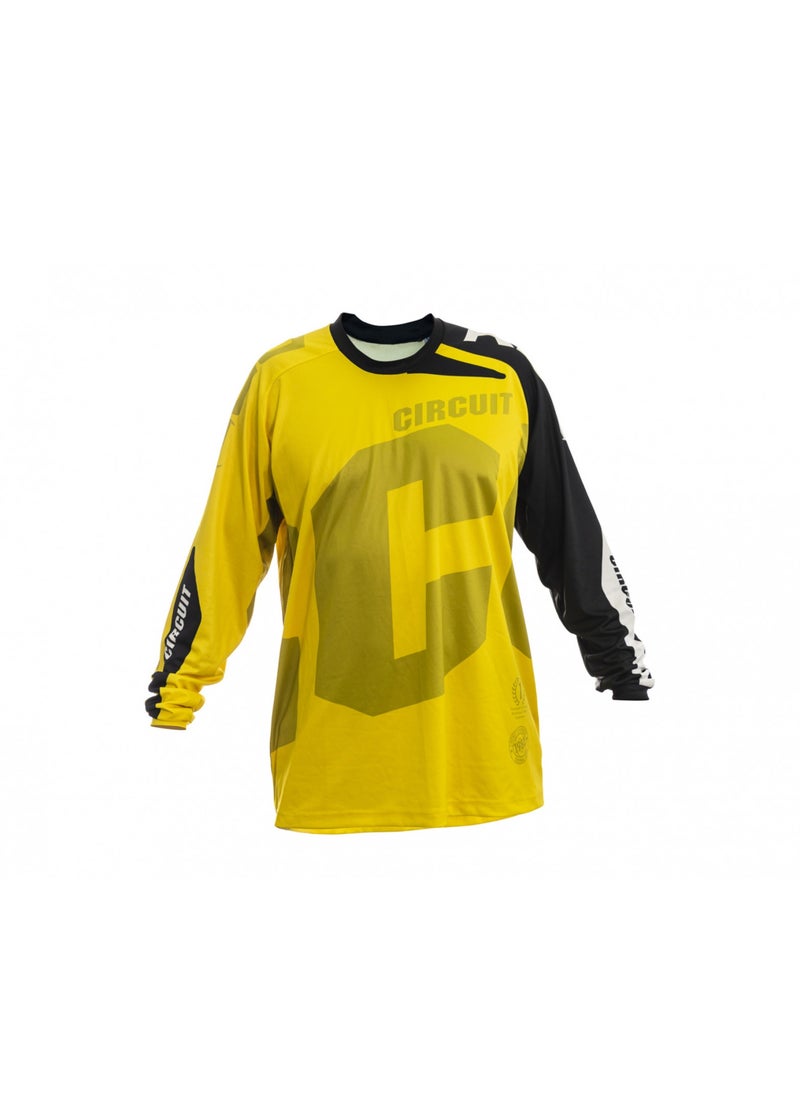 CIRCUIT - JERSEY CIRCUIT KRATOS YELLOW/BLACK - Image 1