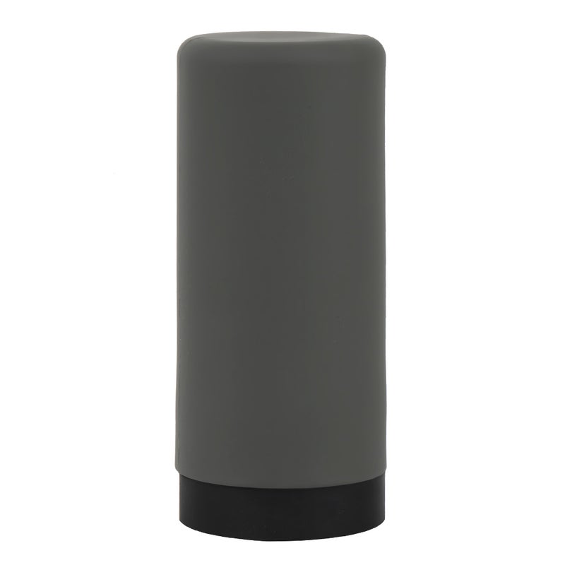 Silicone Squeeze Lotion Bottle Shampoo Shower Gel Bottle Dish Washing Liquid Dispenser Gray - Image 1