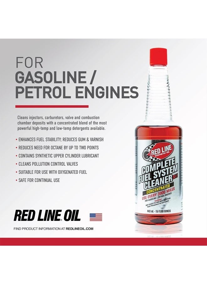Red Line 60103 SI-1 Complete Fuel System Cleaner - 15 Ounce  - Image 4