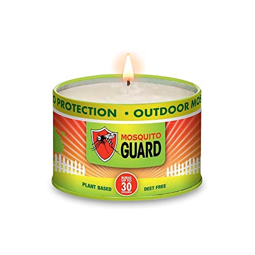 Mosquito Guard 12oz Mosquito Repellent Outdoor Patio Candle - Burns 35 Hours - Citronella Candles Outdoor Mosquito Repellent Indoors - Natural Mosquito Candles for Outside - Bug Repellent Candle - Image 1