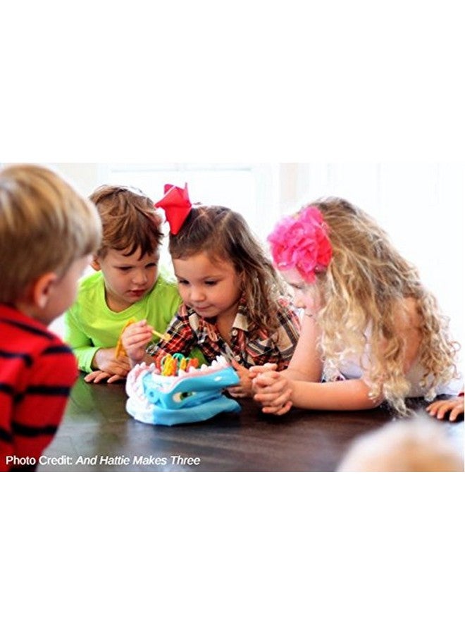 Pressman Shark Bite -- Roll the Die and Fish for Colorful Sea Creatures Before the Shark Bites Game! by Pressman Blue Sky, 5" - Image 2