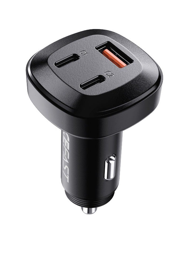 ACEFAST B3 car charger 66W (2xUSB-C + USB-A). - Image 1