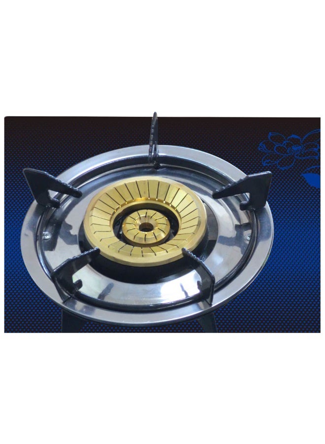 STARGOLD 2 Burner Gas Stove High Quality Tempered Glass Top, Auto Ignition, Efficient Brass & Infrared Burner, SG-1121 - Image 2