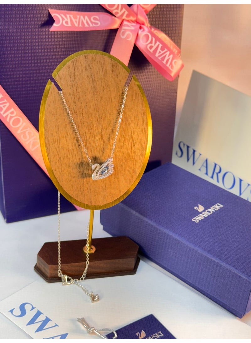 Swaro عقد ميلينا من سوار فسكي مع جميع ملحقاتها