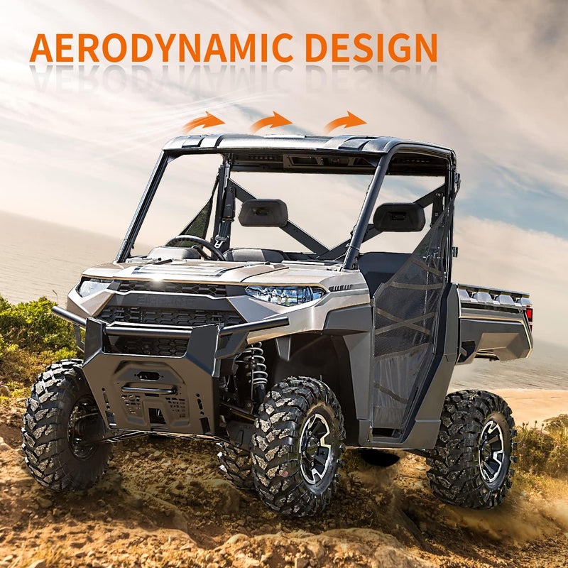 CUSAUTV 2-Piece Hard Top Roof Cover for Polaris Ranger 1000 900 XP 3 Seater (2013-2021) - Image 5