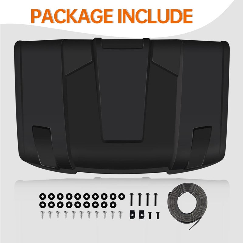 CUSAUTV 2-Piece Hard Top Roof Cover for Polaris Ranger 1000 900 XP 3 Seater (2013-2021) - Image 4