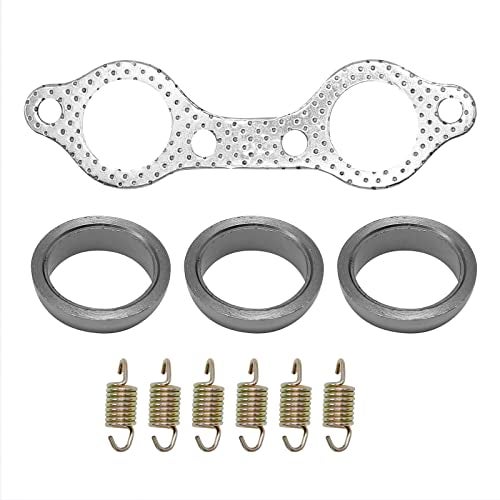 DUZFOREI Exhaust Pipe Donut Gasket Replacement for Polaris Ranger XP 800 4x4 EFI 2010-2012G, Manifold Gasket + Gasket Seal + Spring - Image 5