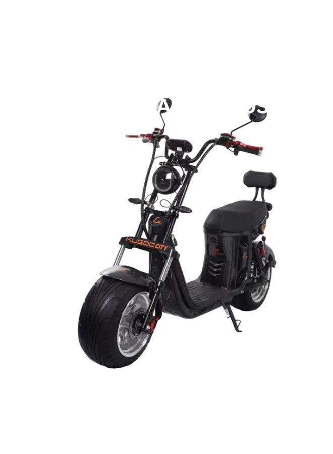 Kugoo City Harley Electric Scooter, 3000W Motor, 60V/20.8Ah Battery, 60km/h Max Speed